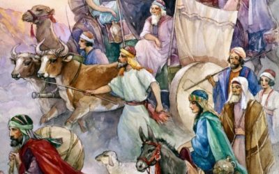 Jacó e sua família vão para o Egito