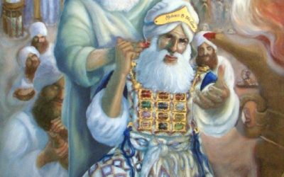 A consagração de Arão e seus filhos