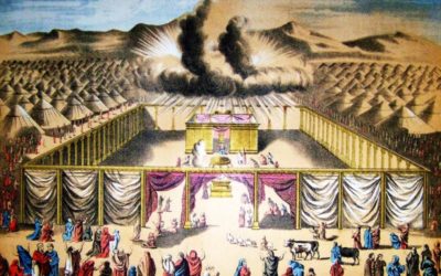 A nuvem cobre o tabernáculo