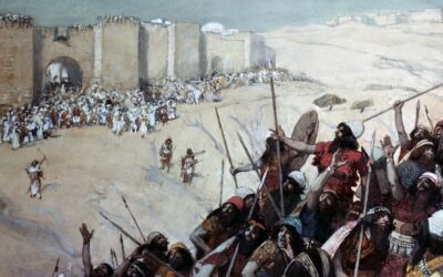 A herança da meia tribo de Manassés e o resto da terra dividido em sete partes