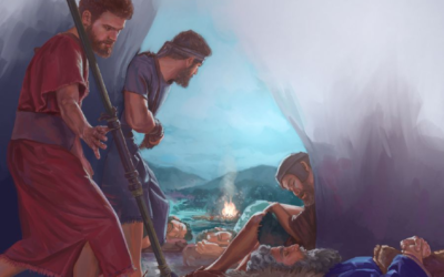 Nabal recusa dar víveres aos servos de Davi; Davi poupa outra vez a vida de Saul;