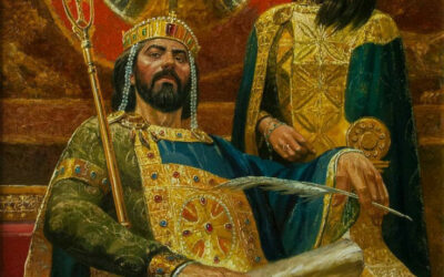 O banquete de Assuero; Vasti, a rainha, recusa assistir ao banquete; Ester feita rainha; Mordecai descobre uma conspiração; O rei decreta a morte dos judeus; Ester convida ao rei e Hamã para um banquete